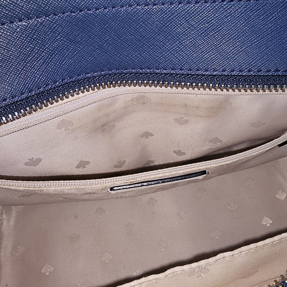 Kate Spade Cameron Medium Lavender Satchel AND Large Continental Wallet Set ♠ - Picture 7 of 16